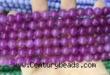 CCN5365 15 inches 8mm round candy jade beads Wholesale