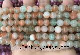 CCN5480 15 inches 8mm round candy jade beads Wholesale