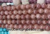 CCN5548 15 inches 8mm round candy jade beads Wholesale