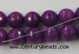 CCN762 15.5 inches 4mm faceted round candy jade beads wholesale