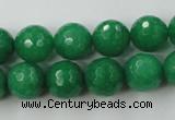 CCN780 15.5 inches 6mm faceted round candy jade beads wholesale