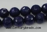 CCN799 15.5 inches 8mm faceted round candy jade beads wholesale