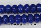 CCN96 15.5 inches 8*12mm rondelle candy jade beads wholesale