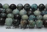 CCS01 15.5 inches 8mm round natural chrysocolla gemstone beads