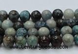 CCS20 15.5 inches 6mm round natural chrysocolla gemstone beads