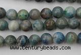 CCS502 15.5 inches 8mm round natural chrysocolla gemstone beads