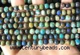 CCS876 15.5 inches 6mm round natural chrysocolla beads wholesale