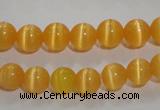 CCT1211 15 inches 4mm round cats eye beads wholesale