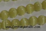 CCT1276 15 inches 5mm round cats eye beads wholesale