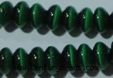 CCT290 15 inches 5*8mm rondelle cats eye beads wholesale