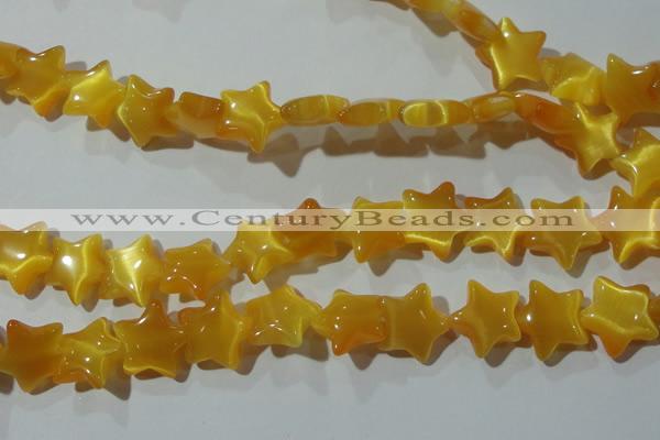 CCT894 15 inches 12mm star cats eye beads wholesale