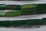 CCU735 15.5 inches 4*13mm cuboid African jade beads wholesale