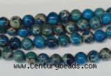 CDE265 15.5 inches 6mm round dyed sea sediment jasper beads