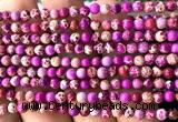 CDE3032 15 inches 4mm round sea sediment jasper beads wholesale