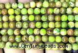 CDE3116 15 inches 6mm round sea sediment jasper beads wholesale