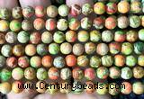 CDE3126 15 inches 6mm round sea sediment jasper beads wholesale