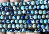 CDE3128 15 inches 6mm round sea sediment jasper beads wholesale