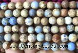 CDE3203 15 inches 8mm round sea sediment jasper beads wholesale