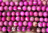 CDE3205 15 inches 8mm round sea sediment jasper beads wholesale