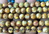 CDE3219 15 inches 8mm round sea sediment jasper beads wholesale