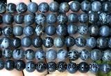 CDE3242 15 inches 8mm round sea sediment jasper beads wholesale