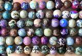 CDE3252 15 inches 8mm round sea sediment jasper beads wholesale