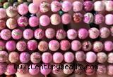 CDE3271 15 inches 8mm round sea sediment jasper beads wholesale