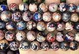 CDE3320 15 inches 10mm round sea sediment jasper beads wholesale