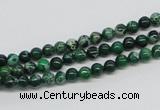 CDE68 15.5 inches 4mm round dyed sea sediment jasper beads