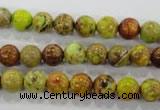 CDI862 15.5 inches 8mm round dyed imperial jasper beads wholesale