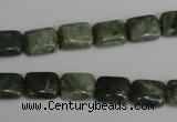 CDJ30 15.5 inches 8*10mm rectangle Canadian jade beads wholesale