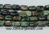 CEM16 15.5 inches 6*8mm rectangle emerald gemstone beads wholesale