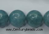 CEQ08 15.5 inches 18mm round blue sponge quartz beads wholesale