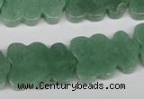 CFG286 15.5 inches 17*25mm carved green aventurine beads