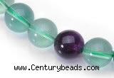 CFL02 6mm AA grade round natural fluorite beads Wholesale