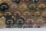 CFL1104 15.5 inches 12mm round yellow fluorite gemstone beads