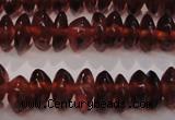 CGA380 15 inches 2*4mm rondelle natural red garnet beads wholesale