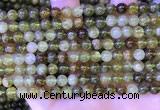 CGA700 15.5 inches 6mm round green garnet beads wholesale