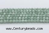 CGA912 15.5 inches 8mm faceted round green angel skin beads wholesale