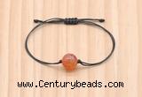 CGB9963 Fashion 12mm fire agate adjustable bracelet jewelry