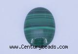 CGC14 30*40mm oval natural malachite gemstone cabochons wholesale