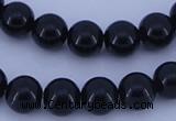 CGL288 5PCS 16 inches 16mm round dyed glass pearl beads wholesale