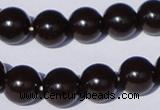 CGL901 5PCS 16 inches 14mm round heated glass pearl beads wholesale