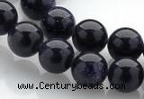 CGS02 15 inches 10mm round blue goldstone beads Wholesale