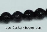 CGS108 15.5 inches 12mm faceted round blue goldstone beads wholesale