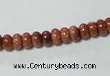 CGS62 15.5 inches 4*6mm rondelle goldstone beads wholesale