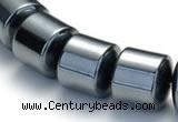 CHE04 12mm column shape 16 inches hematite beads Wholesale