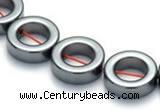 CHE15 16 inches 12mm donut shape hematite beads Wholesale