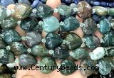 CHG217 15 inches 20mm heart Indian agate beads wholesale