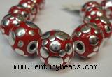 CIB248 18mm round fashion Indonesia jewelry beads wholesale